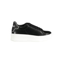 Gaelle Paris Black Polyethylene Sneaker
