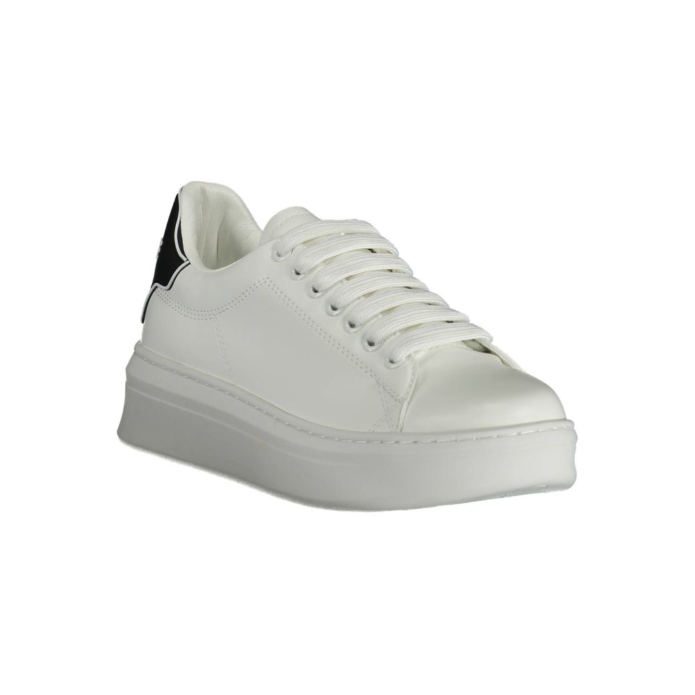 Gaelle Paris sneakers made of white polyethylene