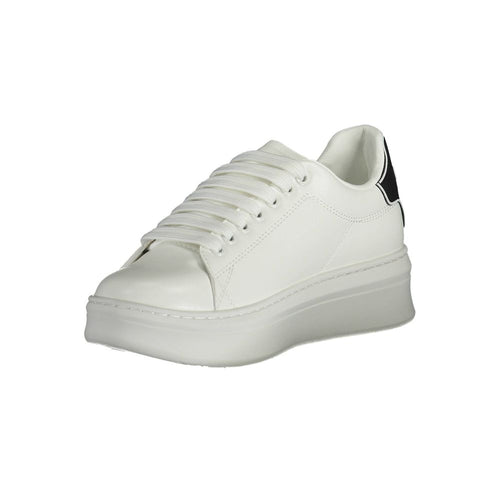 Gaelle Paris sneakers made of white polyethylene