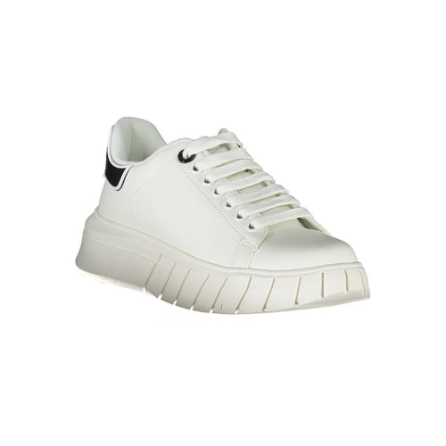 Gaelle Paris White Polyester Sneakers