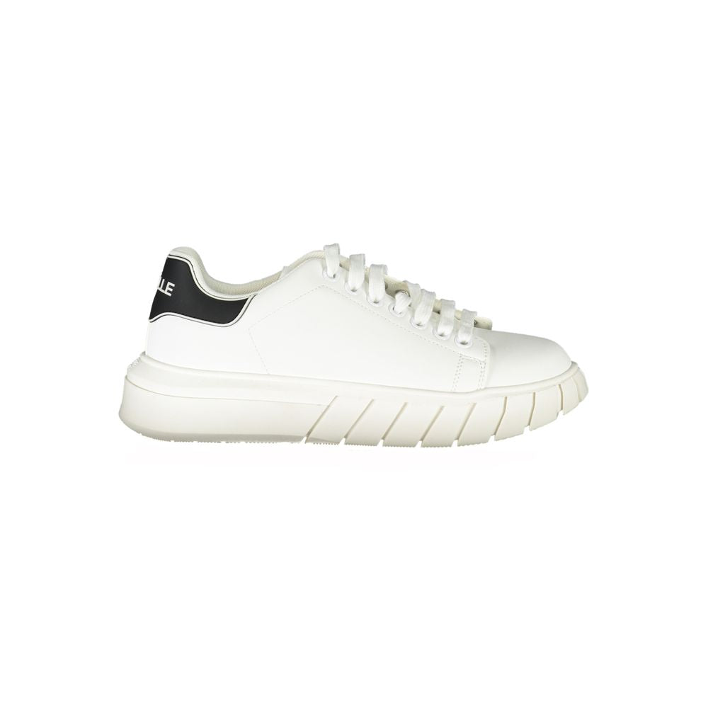 Gaelle Paris Weiße Polyester-Sneaker