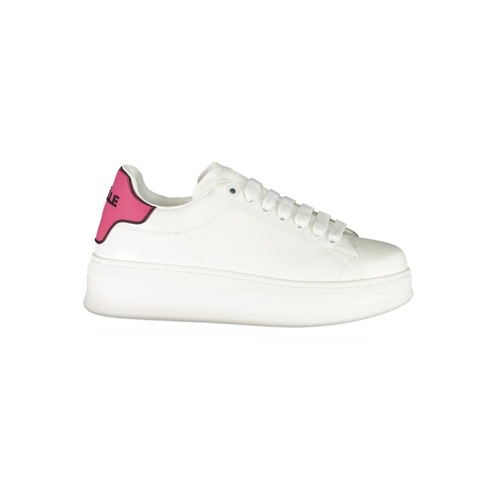 Gaelle Paris sneakers made of pink polyethylene