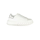 Gaelle Paris White Polyester Sneakers