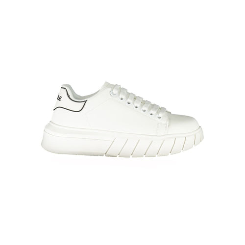 Gaelle Paris White Polyester Sneakers