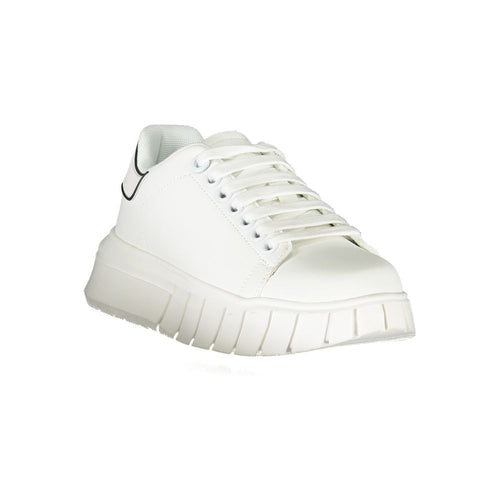 Gaelle Paris White Polyester Sneakers