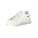 Gaelle Paris White Polyester Sneakers