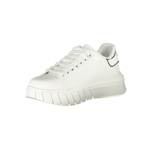 Gaelle Paris White Polyester Sneakers