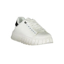 Gaelle Paris White Polyester Sneakers