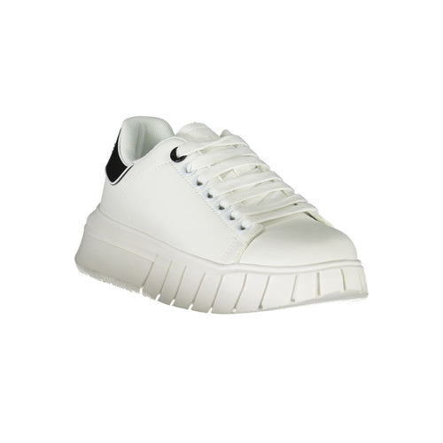 Gaelle Paris White Polyester Sneakers