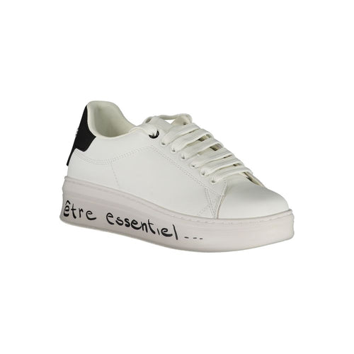 Gaelle Paris sneakers made of white polyethylene
