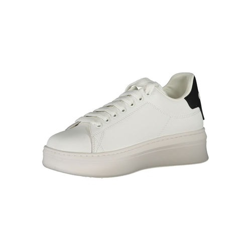 Gaelle Paris sneakers made of white polyethylene