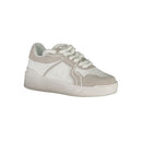 Gaelle Paris White Polyester Sneakers