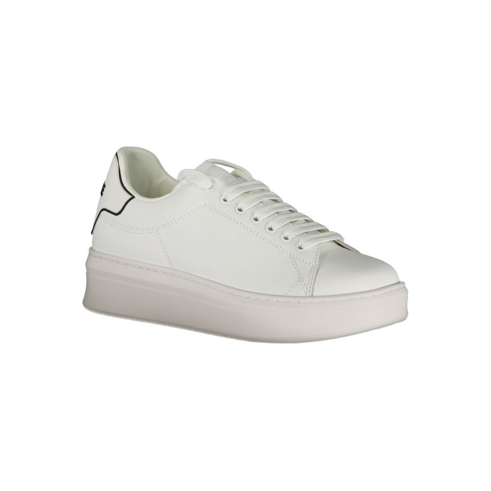Gaelle Paris Sneaker aus weißem Polyethylen