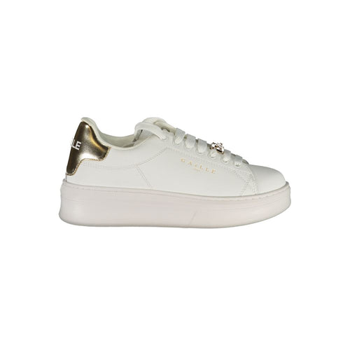 Gaelle Paris sneakers made of white polyethylene
