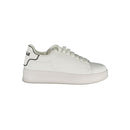 Gaelle Paris sneakers made of white polyethylene