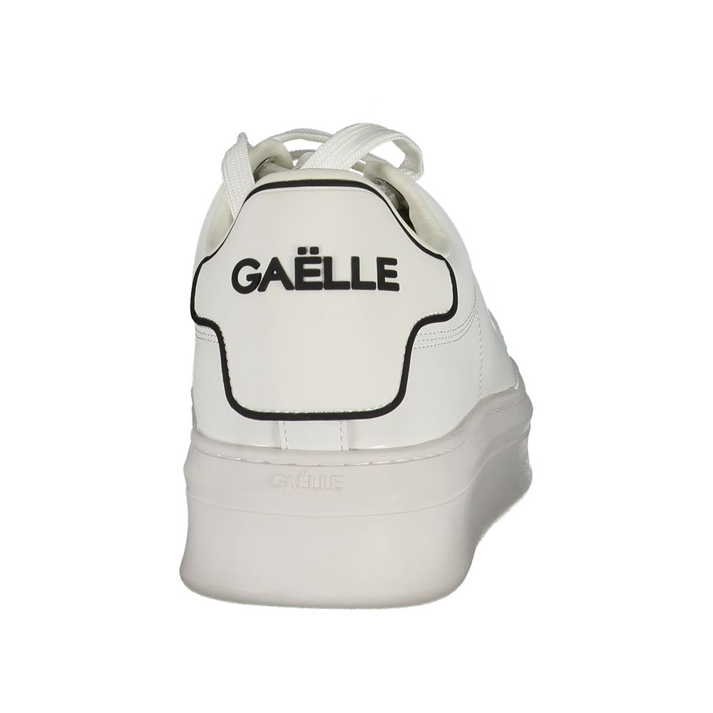 Gaelle Paris sneakers made of white polyethylene