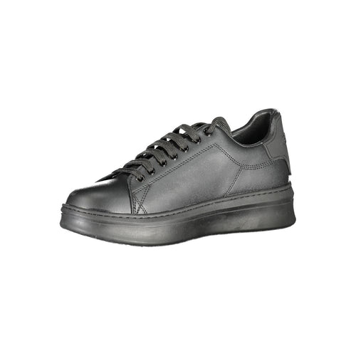 Gaelle Paris Schwarzer Sneaker aus Polyethylen