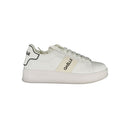 Gaelle Paris White Polyethylene Sneakers