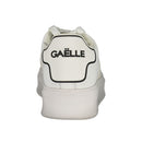 Gaelle Paris White Polyethylene Sneakers