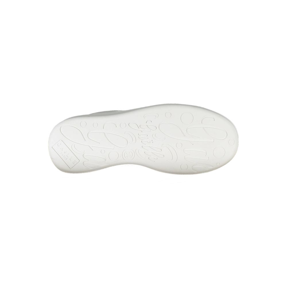 Gaelle Paris Weißer Polyethylen-Sneaker