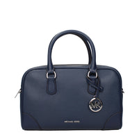 Michael Kors Dunkelblaue Lederhandtasche