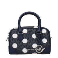 Michael Kors Blaue Stoffhandtasche