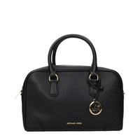 Michael Kors Schwarze Lederhandtasche