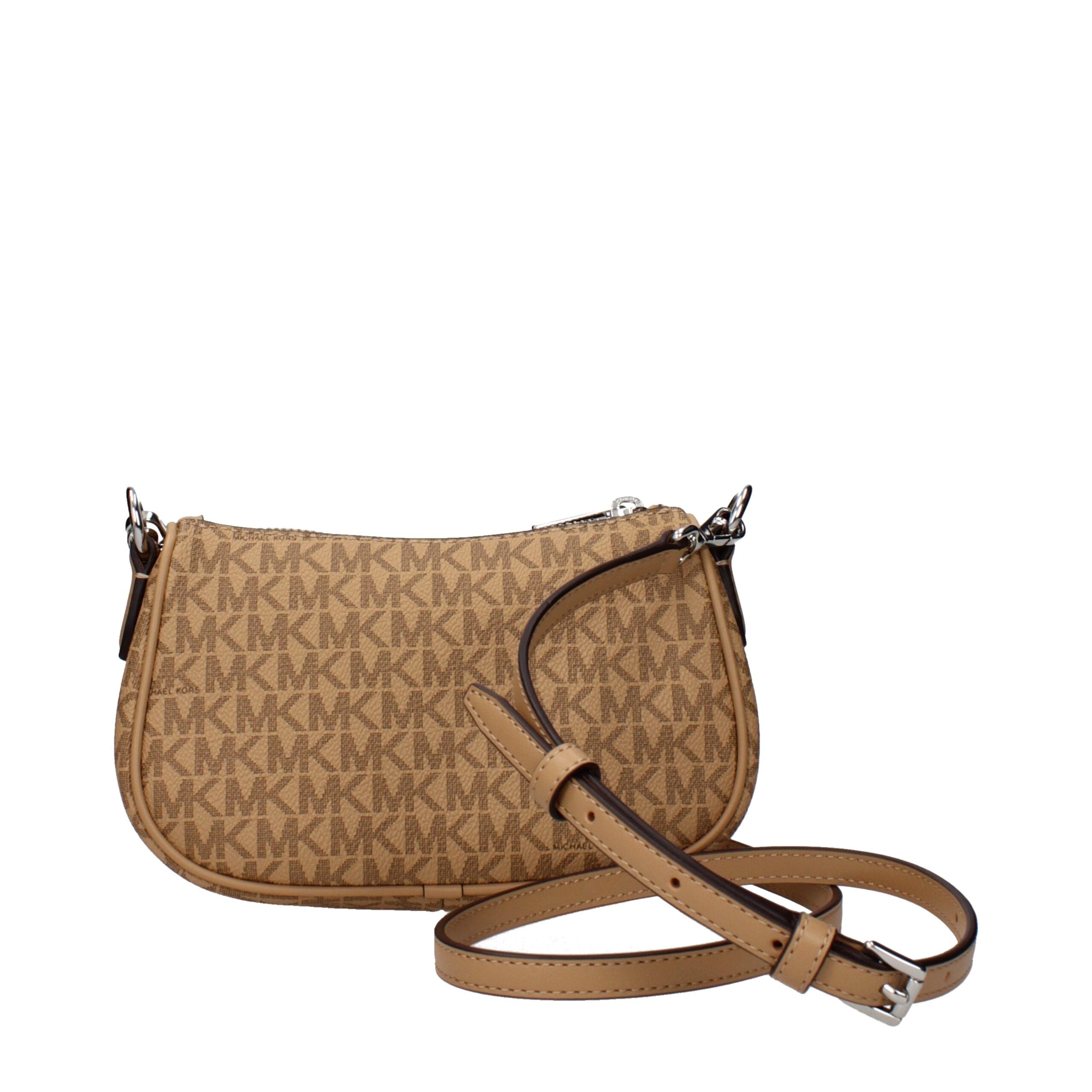 Michael Kors Braune Stoffhandtasche