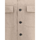 ZEGNA Beige Cashmere Coat