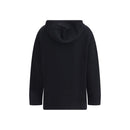 Max Mara Schwarzer Woll-Hoodie