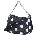 Michael Kors Blaue Stoffhandtasche