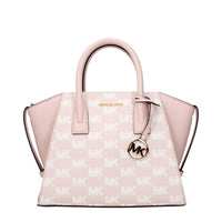 Michael Kors Rosa Stoffhandtasche