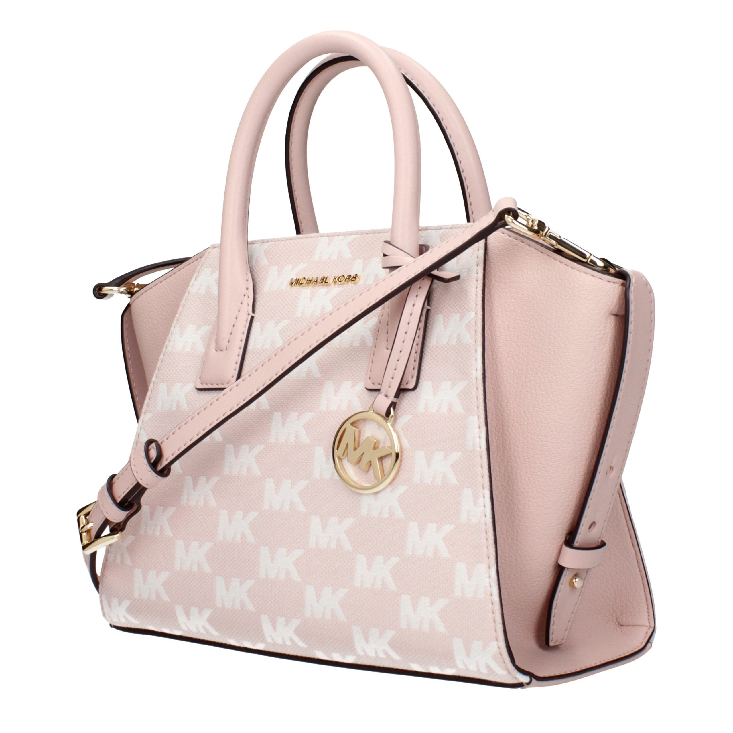 Michael Kors Rosa Stoffhandtasche
