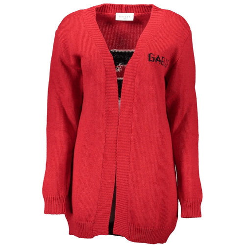 Gaelle Paris red wool cardigan