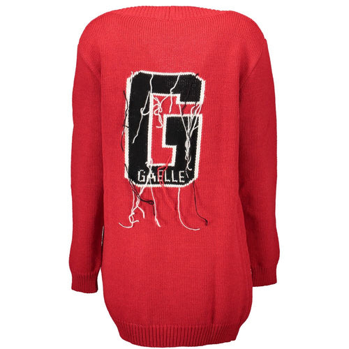 Gaelle Paris red wool cardigan