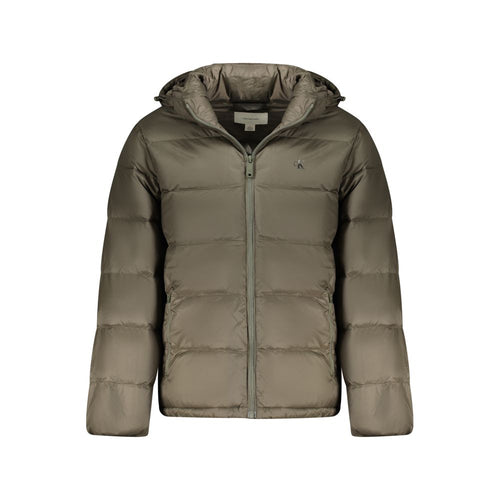 Calvin Klein Braune Polyamid-Jacken & Mantel