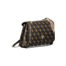 Guess Jeans Braune Polyethylen-Handtasche