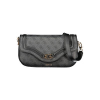 Guess Jeans Handtasche aus schwarzem Polyethylen