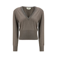 Fendi Brauner Kaschmir-Pullover