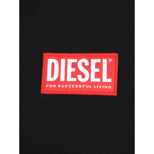 Diesel Black Cotton Sweatshirt