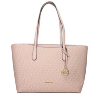 Michael Kors Rosa Stoff-Umhängetasche