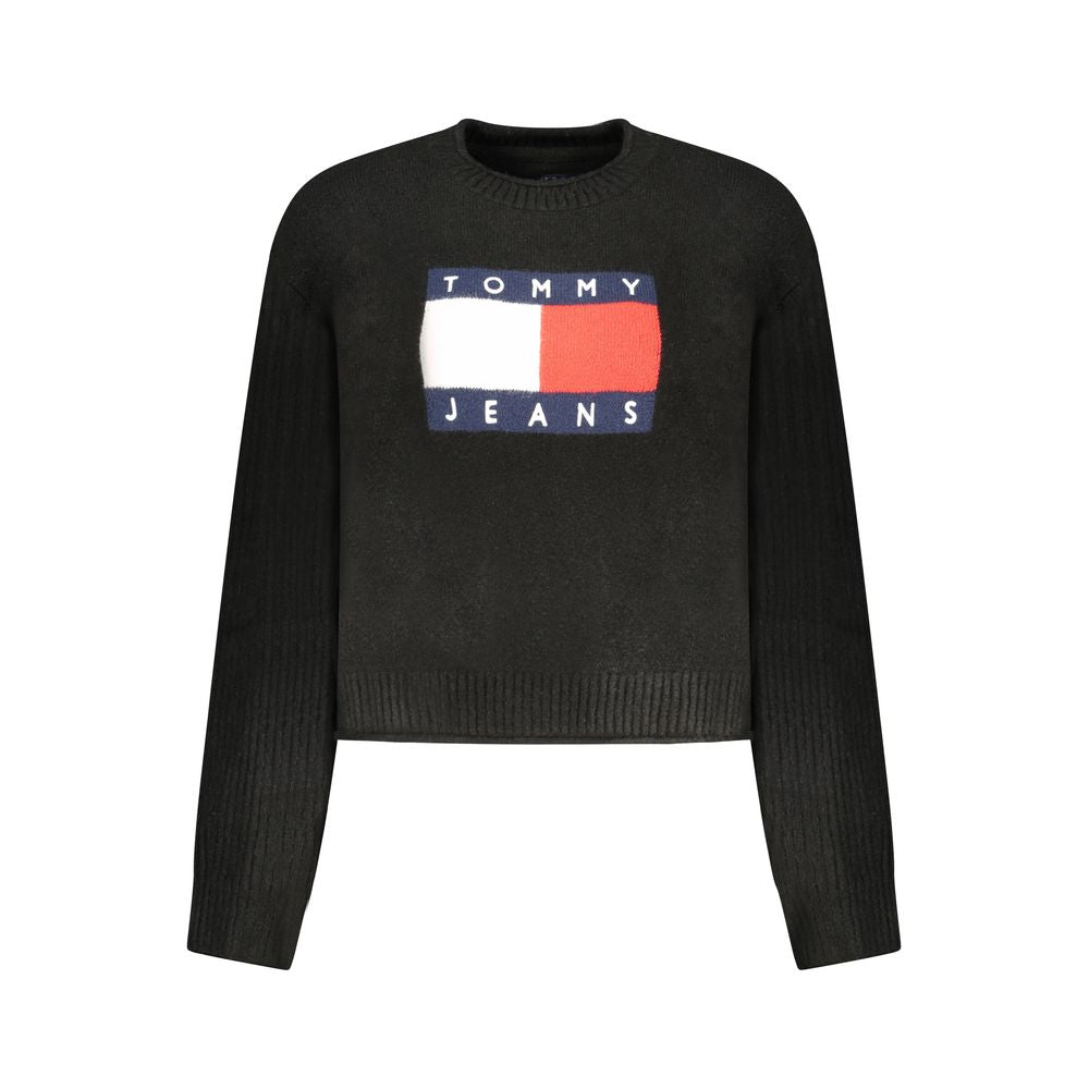 Tommy Hilfiger Schwarzer Wollpullover