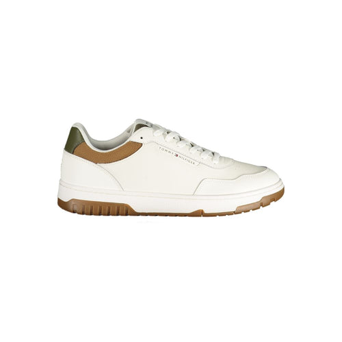Tommy Hilfiger Weißer Polyester-Sneaker