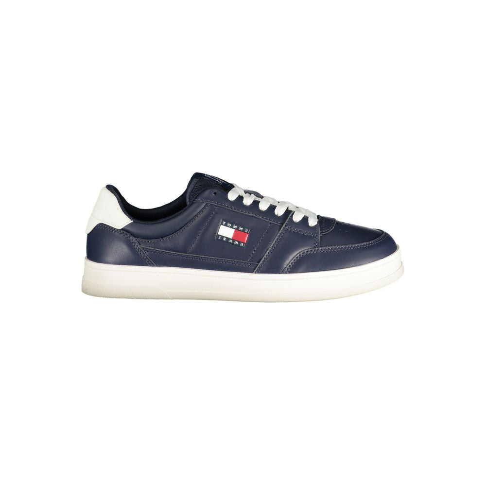 Tommy Hilfiger Blauer Polyester-Sneaker