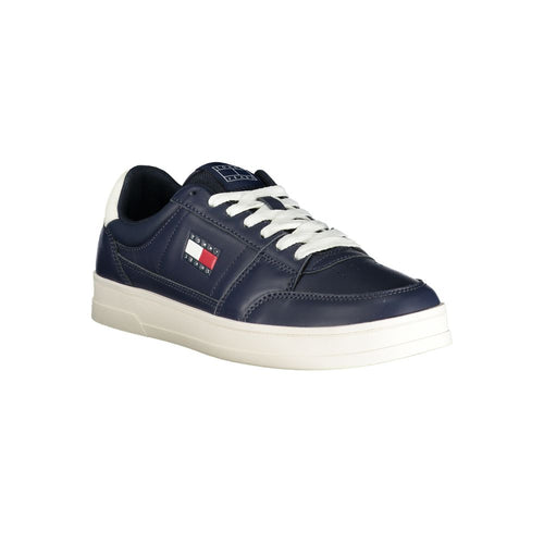 Tommy Hilfiger Blauer Polyester-Sneaker