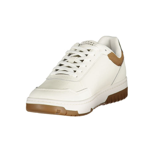 Tommy Hilfiger Weißer Polyester-Sneaker