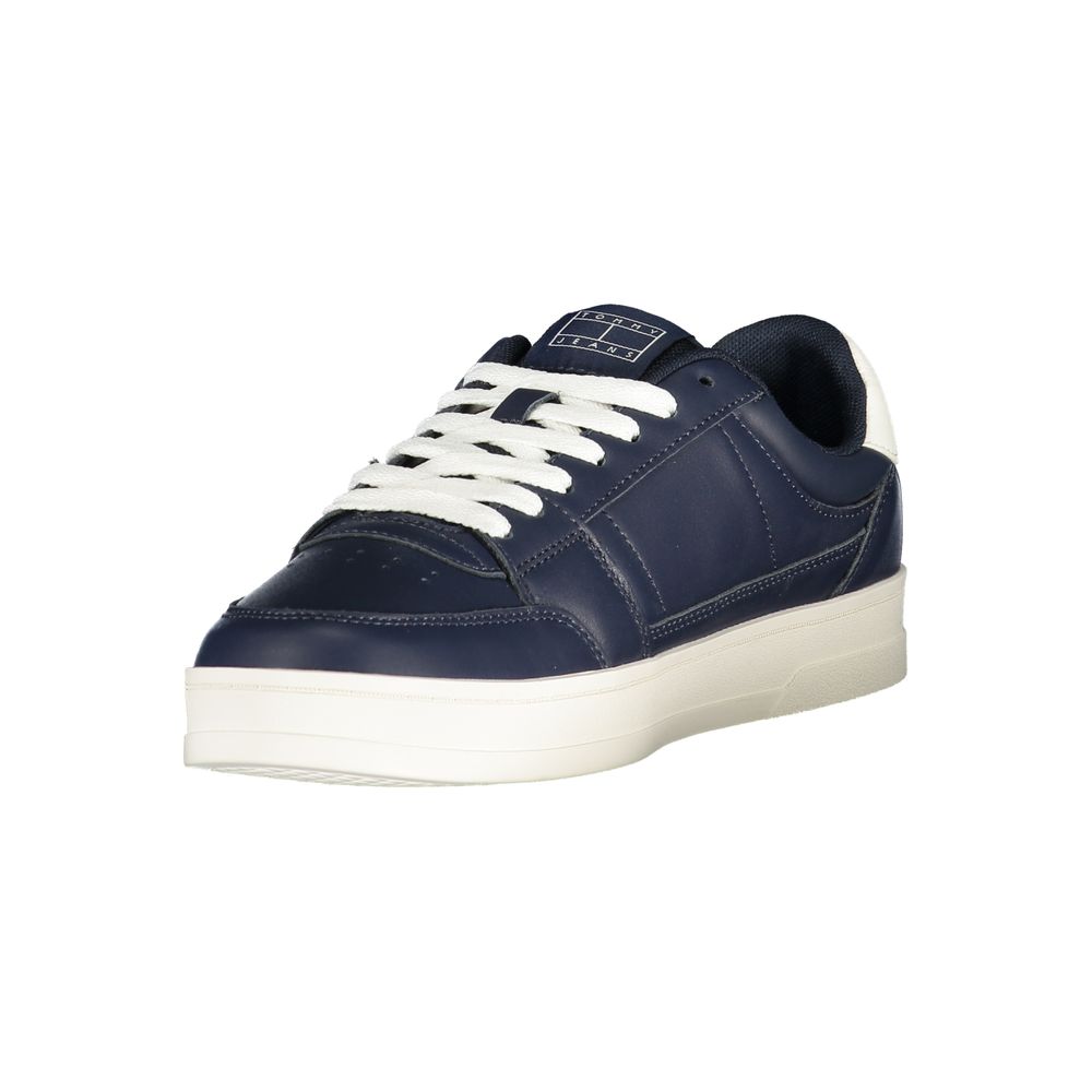 Tommy Hilfiger Blauer Polyester-Sneaker