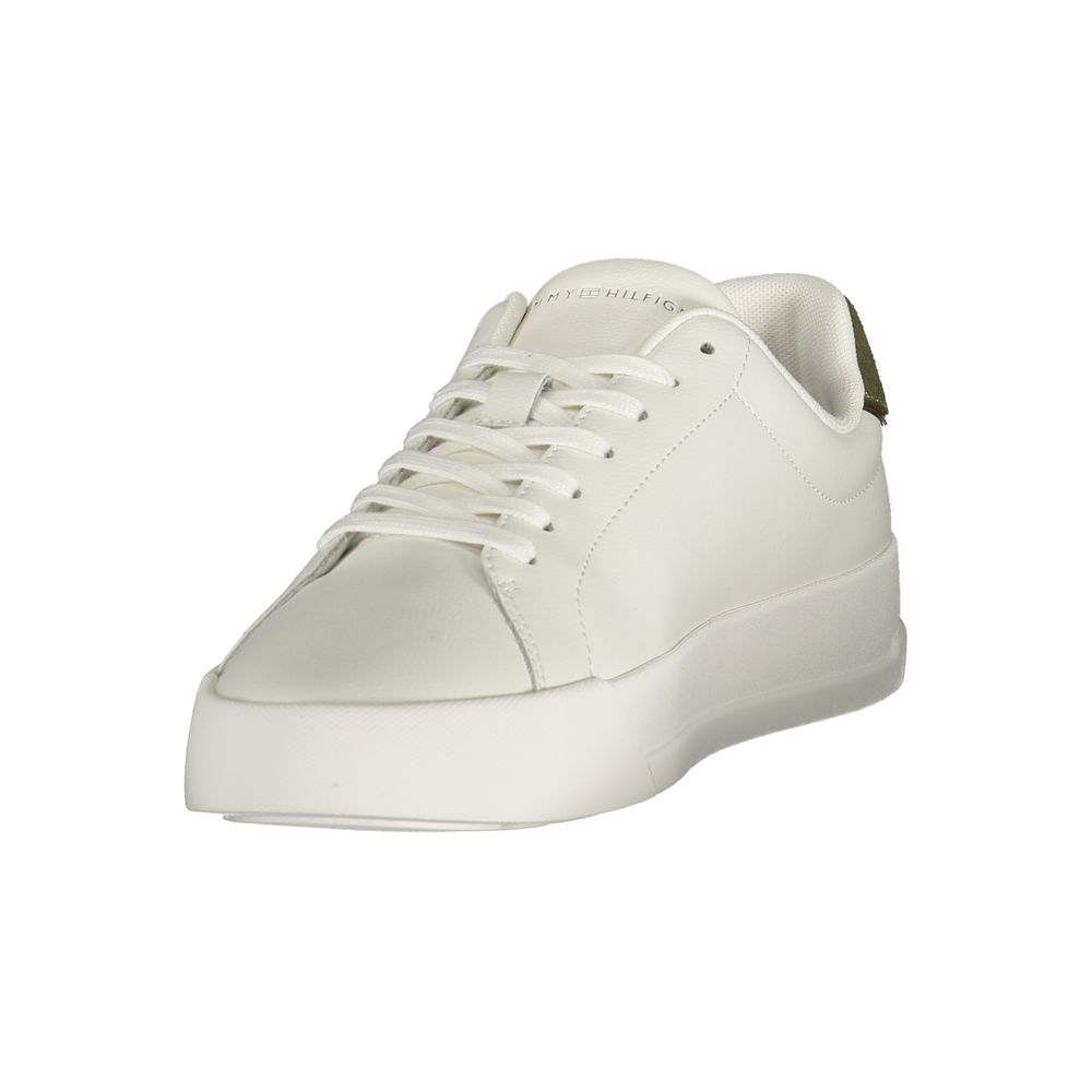 Tommy Hilfiger Weißer Polyester-Sneaker