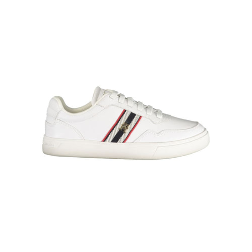 Tommy Hilfiger Weißer Polyester-Sneaker