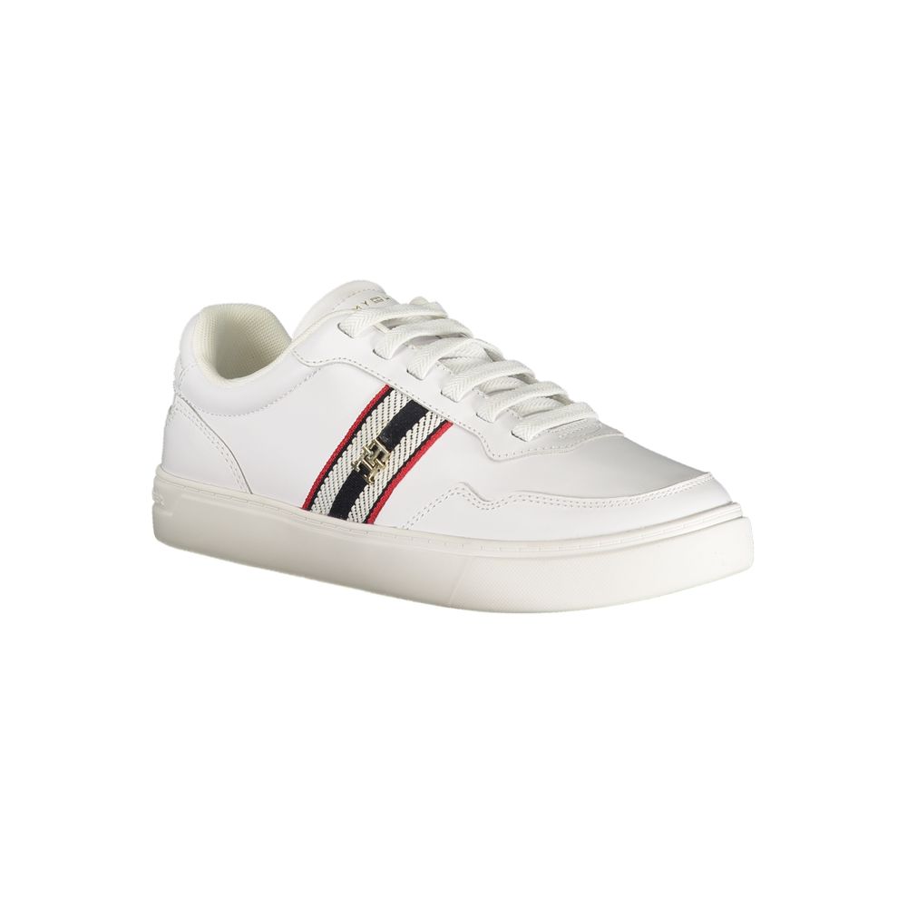 Tommy Hilfiger Weißer Polyester-Sneaker